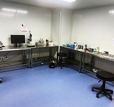 Salle de R&D de l'analyseur de biochimie médicale portable