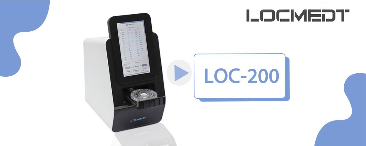Analyseur automatique de biochimie LOCMEDT<sup>®</sup> LOC-200